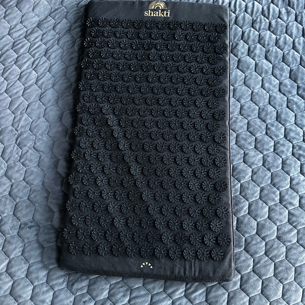 Shakti Black Acupressure Mat Original Intensity